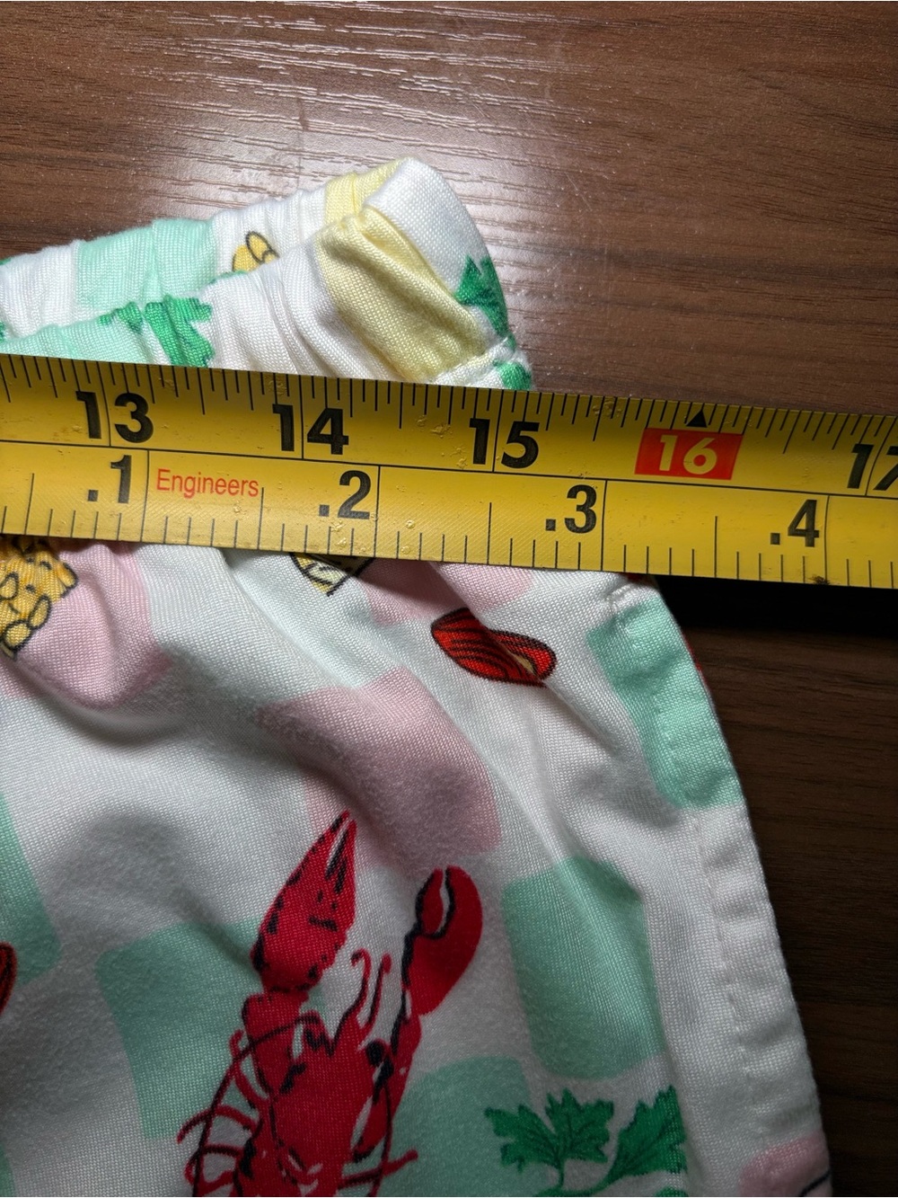 Joyspun Lobster Print Pajama Set Women's Sleeveless Tank & Drawstring Shorts - Picture 13 of 15